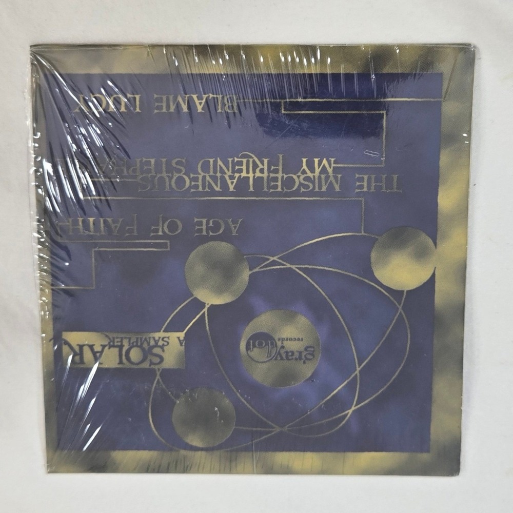 Solar A Sampler‎ CD Squad Five O Vintage 1997 Sealed Rare Bulletproof Gray Dot